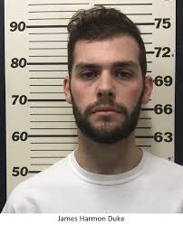 PRESS RELEASE On Wednesday morning, February 14, 2018, the Starkville  Police Department arrested 22-year old James Harmon Duke. Duke is charged  with seven (7) counts of indecent exposure spanning from February 2017
