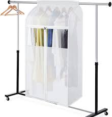 Check spelling or type a new query. Buy Zilink Hanging Garment Bags For Storage 43 Inch Dust Proof Large Garment Rack Cover Suit Bags Organizer Hanging Clothes Cover For Suit Coats Jackets Dress Closet Storage Online In Indonesia B07wmg32gq