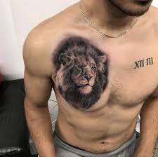 Lion Chest Piece By Turan Art Menstattoos Tatuagens De Leao Desenho De Tatuagem De Leao Tatuagem De Leao