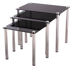 No maximum is specified in the definition of the table, and the order of the elements is not preserved. Metal Glass Nesting Tables Keko Furniture