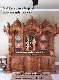 Pooja Mandir For Home Temple In India Usa Australia Ma Enterprise Temple Design For Home Home Temple Wooden Temple For Home
