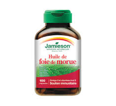 La vitamine d contribue également à l'absorption normale du 2 capsules apportent 540 mg d'huile de foie de morue dont 91mg d'omega 3, 162µg de vitamine a et 1,35µg de vitamine d. Huile De Foie De Morue 100 Unites Jamieson Omega Et Huile De Poisson Jean Coutu