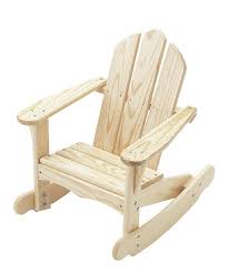 Take A Look At This Unfinished Adirondack Rocking Chair On Zulily Today Sedia Legno Progetti Con Il Legno Patio