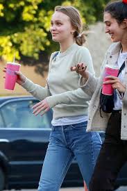 Lily Rose Depp Hard Nipples THrough her Shirt - DrunkenStepFather.com