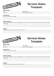 You can print one page or more to fit your needs. Top 5 Sermon Notes Templates Free To Download In Pdf Format