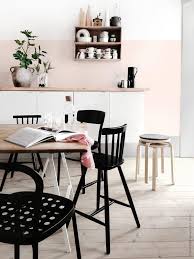 Mur Rose Quartz Style Cuisine Cuisine Blanche Peinture Cuisine