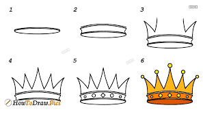 How do you draw a queen crown? How Do You Draw A Crown Howtodraw Pics
