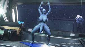 Futa Liara Tsoni jumping jacks - Mass Effect - SFM Compile