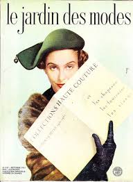 Le Jardin Des Modes 1951 Vintage Fashion Photography Vintage Magazines Vintage Vogue