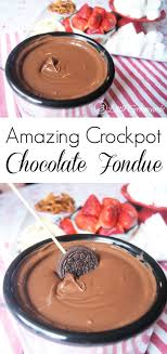 Crockpot Chocolate Fondue Recipe Nadine Blog In 2020 Chocolate Fondue Recipe Easy Chocolate Fondue Recipe Crock Pot Desserts