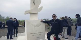 Monumento a Pasolini di Mario Rosati