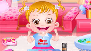 The little baby needs a bath really bad. Baby Hazel Valentine S Day Play Free Online Games Primarygames