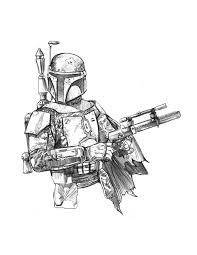 The mandalorian coloring pages invite children on a journey through the wonderful world of the star wars universe. Star Wars Coloring Pages Boba Fett Guide At Coloring Pages Api Ufc Com