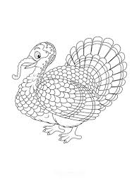 All the turkey coloring pages here can be colored online and printed or just printed as black and white and colored with crayons. 46 Best Turkey Coloring Pages For Kids Of All Ages Free Printables