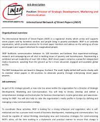 Business development manager job profile. Free 9 Director Of Development Job Description Samples In Ms Word Pdf