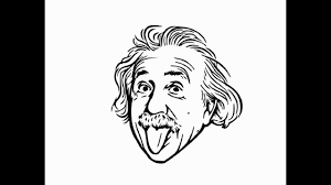 His work is known as philosophy of science. How To Draw Albert Einstein Face Pencil Drawing Step By Step Youtube