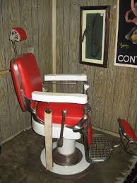 Found On Estatesales Net Antique Emil J Paidar Barber Chairvery Good Condition Barber Chair For Sale Shabby Chic Bedding Nursing Chair Uk