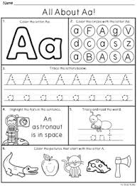 Includes tracing and printing letters, matching uppercase and lowercase letters, . Alphabet Letters A Z Kindergarten Alphabet Worksheets Back To School