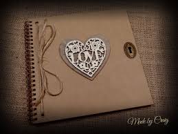 Square Scrapbook Vintage Style Photo Album Guest By Madebycraig Fotoalbum Scrapbooking Geschenk Hochzeit Hochzeit