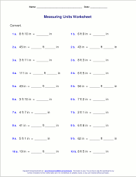 free grade 5 measuring worksheets