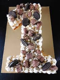 Number Cake With Chocolate Sweets Tout Chocolat Gateaux Aux Numeros Gateau Tout Chocolat
