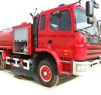 JAC 6 Wheels Drive 6 Ton Water Tanker Mounted with with Fire Water Pump and  Fire Monitor Water Cannon Spray 50m