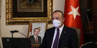 Département de l'information et de la presse du ministère russe des affaires étrangères. Participation Du Ministre Des Affaires Etrangeres Mevlut Cavusoglu A La 18eme Reunion Des Ministres Des Affaires Etrangeres Du Mikta Tenue Par Videoconference 3 Fevrier 2021 Ministere Des Affaires Etrangeres De La