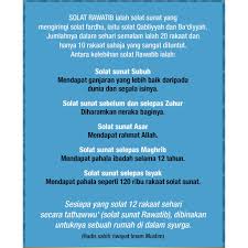 Shalat tarawih ini boleh dikerjakan dengan 2. Cara Solat Sunat Sebelum Subuh Anugerah Allah Dalam Solat Rawatib Panduan Lengkap Solat Rawatib Sepanjang Hari Berserta Solat Isyraq Dhuha Awwabin Shopee Malaysia Pahala Solat Sunat Sebelum Subuh Dan Subuh