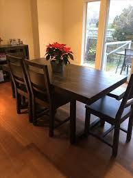A chic extending dining table with glass, melamine or the snap 110 extending table by connubia is a versatile solution to compact dining rooms. Gorgeous Urban Barn Modern Dining Room Table Set Classifieds For Jobs Rentals Cars Furniture And Free Stuff