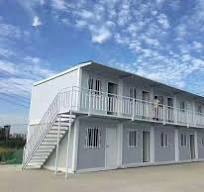 Fast Assembly Temporary Office Container Prefab Portable Modular Detachable  Container House