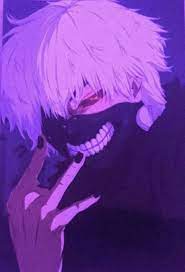 K E N In 2021 Dark Purple Aesthetic Blue Anime Aesthetic Anime