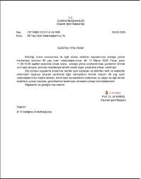 Çalışma izni belgesi örneği word formatında indirmek için; Diyanet Ten 65 Yas Ustu Carki Luzum Uzerine Iptal Edilmistir