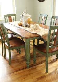 how to update a table with chalk paint