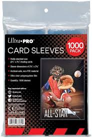 Design and print out any kind of. Amazon Com Ultra Pro Clear Card Sleeves For Standard Trading Cards 1000 Toys Games