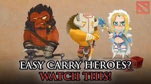 Top 5 Best And Easiest Dota 2 Safelane Carry Heroes For Beginners Youtube Hero Dota 2 Carry On
