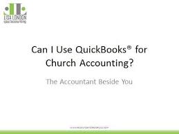 using quickbooks for churches or nonprofit accounting