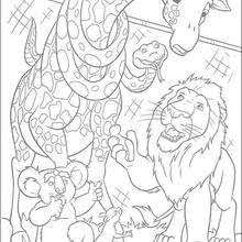 Desenhos Para Colorir De Sansao Pedindo Ajuda Aos Amiguinhos Do Zoologico Pt Hellokids Com