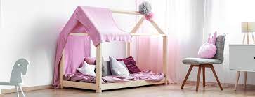 The colorful storage bins from ikea and the bunting make the space bright and cheerful. How To Create A Minimalist Kids Room Decor Nursery Kid S Room Decor Ideas My Sleepy Monkey