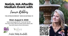 Afterlife Medium Event with Lauren Rainbow