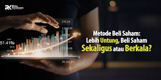 Hanya saja karena ini adalah cara membeli saham online, pastikan memilih broker yang memiliki fitur aplikasi trading saham online terpercaya. Metode Beli Saham Lebih Untung Beli Saham Sekaligus Atau Berkala The Indonesia Capital Market Institute Ticmi