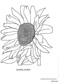 Supercoloring.com is a super fun for all ages: Sunflower Sunflower Coloring Pages Flower Coloring Pages Printable Flower Coloring Pages