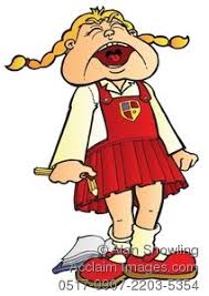 ✓ free for commercial use ✓ high quality images. School Girl Crying Because Of Broken Pencil Clipart Illustration