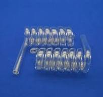 Helical Coiled Spiral Quartz Clear Glass Tube for Heating Resistance