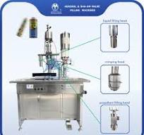 Factory Price Advanced Semi-Automatic Pneumatic Spray Aerosol Gas Filling  Machines