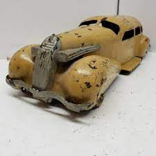 Vintage 1930 S Wyandotte Pressed Steel Lesalle Car For Restoration Or Custom Tonka Old Toys Antique Toys Vintage Toys
