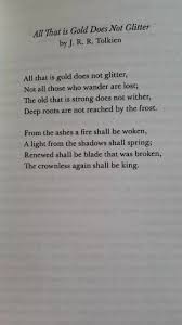 All that is gold does not glitter: All That Is Gold Does Not The Reading Room Bookshop