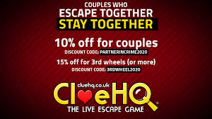 Opened in the inland empire, but we have our escape game in las vegas is known for its quality set design, unique puzzles, and overall quality. Valentine S Escape Room Offer From Clue Hq The Live Escape Game