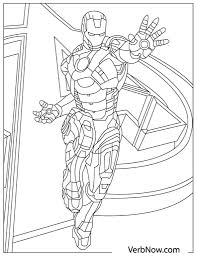These alphabet coloring sheets will help little ones identify uppercase and lowercase versions of each letter. Free Iron Man Coloring Pages For Download Printable Pdf