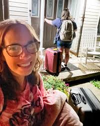 We made it home! We're exhausted, going to bed and not setting alarms.  Think I'll be working from home tomorrow (or should I say today…)!