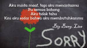 Lagu permintaan maaf kepada kekasih (menyentuh hati). 20 Kata Kata Minta Maaf Buat Pacar Terinspirasi Lirik Lagu Posbagus
